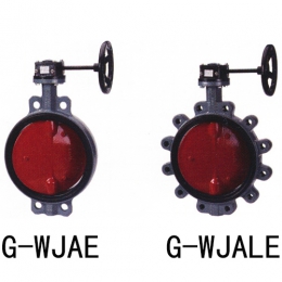 日本KITZ北泽 G-PN16WJAE（国标式） G-PN16WJALE（美标凸耳） 对夹中线蜗轮蝶阀
